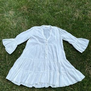 Faherty Dream Cotton Gauze Kasey Dress